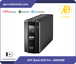 APC Back-UPS Pro 650VA, 230V, AVR (BR650MI)