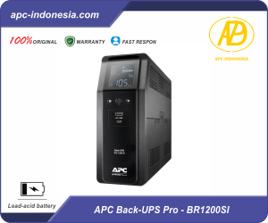 APC Back-UPS Pro, 1200VA/720W, Tower (BR1200SI)