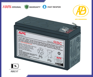 Spesifikasi Baterai APC RBC, VRLA battery, 9Ah RBC17