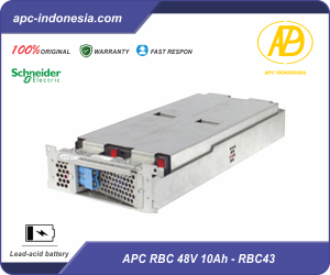 Baterai APC RBC 48V 10Ah lead-acid battery – (RBC43)