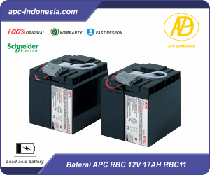 Spesifikasi & Harga Baterai APC RBC 12V 17AH RBC11