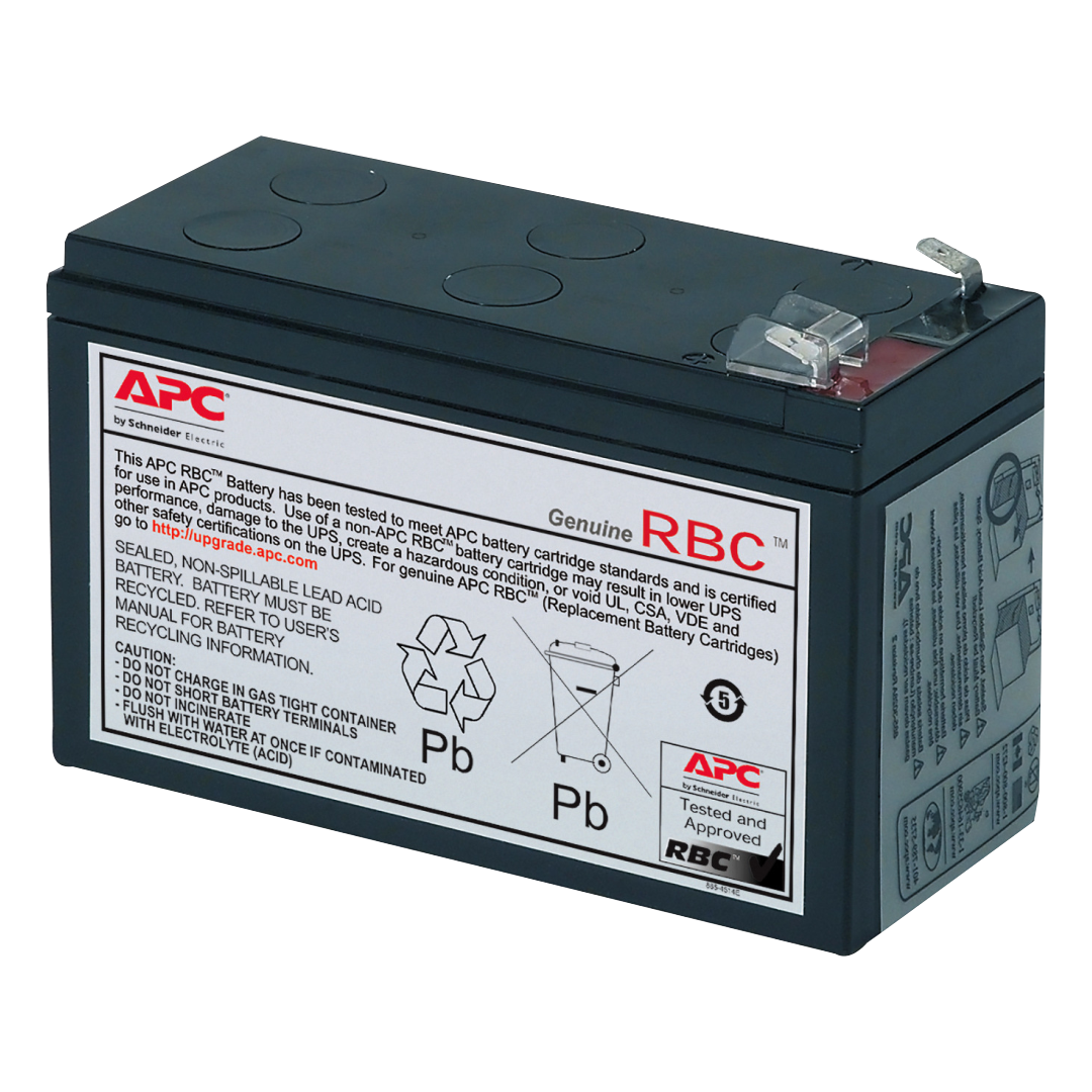 Gambar Baterai UPS APC RBC 12V 7.2AH RBC40
